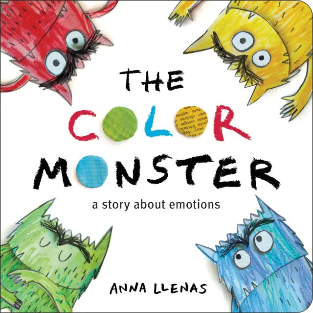 Set against a clean white background, the book's title is prominently displayed in the center using a playful, dark textured font. Within the title, the first 